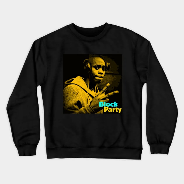 dave chappelle block party retro style Crewneck Sweatshirt by hot_issue
